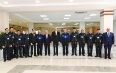 Azerbaijani president attends opening of Dubandi power sub-station (PHOTO)