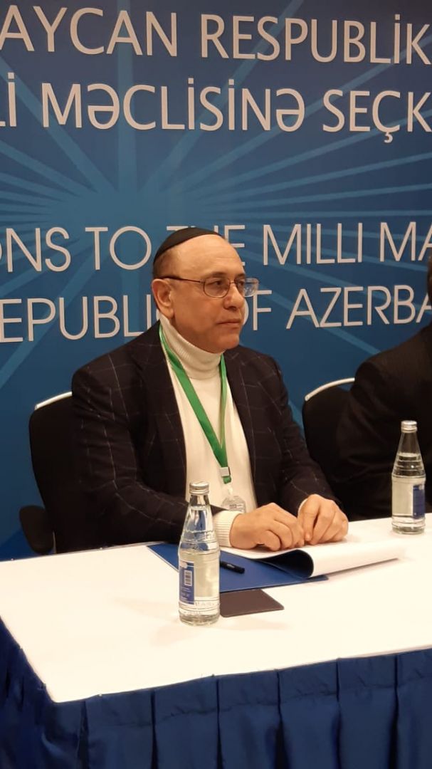 Member of US Jewish Community appreciates attitude towards national minorities in Azerbaijan