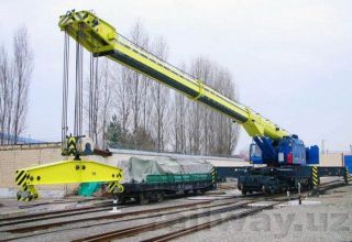 В Узбекистан доставлена уникальная железнодорожная техника из Германии