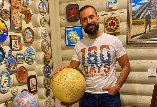 Первый азербайджанец! В Колумбии стартовало 180-дневное кругосветное путешествие Фарида Новрузи (ФОТО)