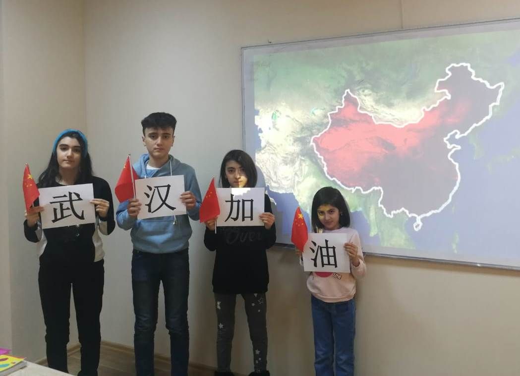 Sumqayıt Dünya məktəbində "Çini tanıyaq" adlı açıq dərs keçirilib