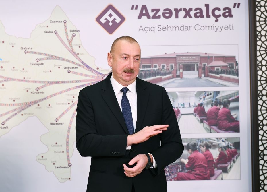 “Azərxalça” ASC-nin Kürdəmir filialının açılışı olub (FOTO) (YENİLƏNİB)