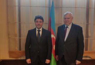 Состоялась встреча Анжея Каспшика с главой азербайджанской общины Нагорно-карабахского региона