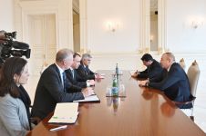 Президент Ильхам Алиев принял делегацию во главе со специальным представителем Европейского союза (ФОТО) (версия 2)