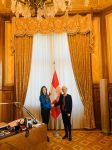 Посол Азербайджана в Швейцарии встретилась с  президентом парламента этой страны (ФОТО)