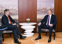 Prezident İlham Əliyev Münxendə Beynəlxalq Qırmızı Xaç Komitəsinin prezidenti ilə görüşüb (YENİLƏNİB) (FOTO)