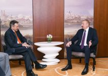 Azerbaijani president meets with president of International Committee of Red Cross (PHOTO)