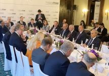 Президент Ильхам Алиев в рамках Мюнхенской конференции по безопасности принял участие в круглом столе на тему «Энергетическая безопасность» (ФОТО) (Версия 2)