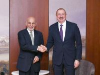 Президент Ильхам Алиев встретился в Мюнхене с Президентом Афганистана (ФОТО) (Версия 2)