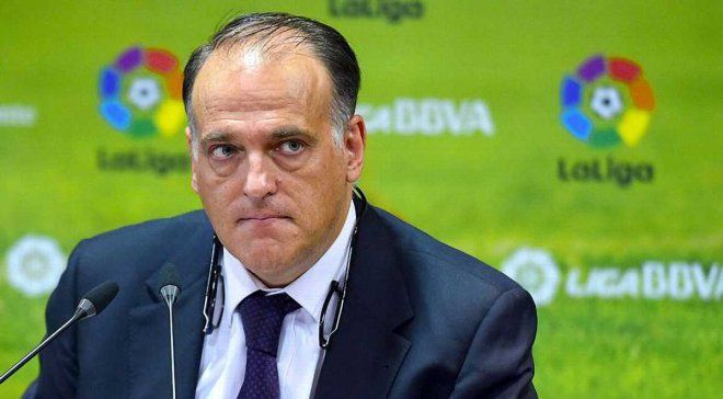 Глава испанской Ла Лиги Тебас назвал хорошим примером дисквалификацию "Манчестер Сити"