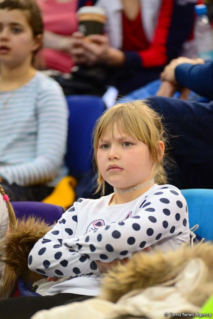 Batut gimnastikası və tamblinq üzrə Dünya Kubokunda tamaşaçıların emosiyaları (FOTO)