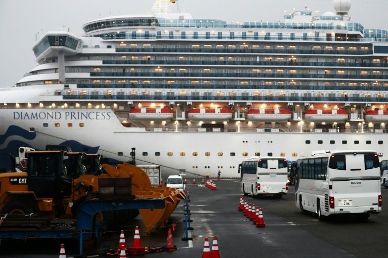Americans disembark from virus-hit cruise