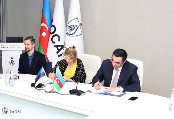 Baku Higher Oil School starts cooperating with Tallinn University of Technology (PHOTO)
