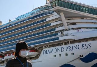 Граждан Южной Кореи эвакуируют с лайнера Diamond Princess президентским самолетом
