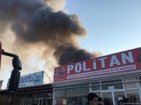 В Баку горит торговый центр "Садарак" (ФОТО)