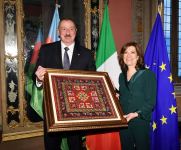 Президент Ильхам Алиев встретился с председателем Сената Италии (ФОТО)