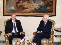 Состоялась встреча Президентов Азербайджана и Италии один на один (ФОТО)