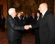 Official seeing-off ceremony held for President Ilham Aliyev in Rome (PHOTO)