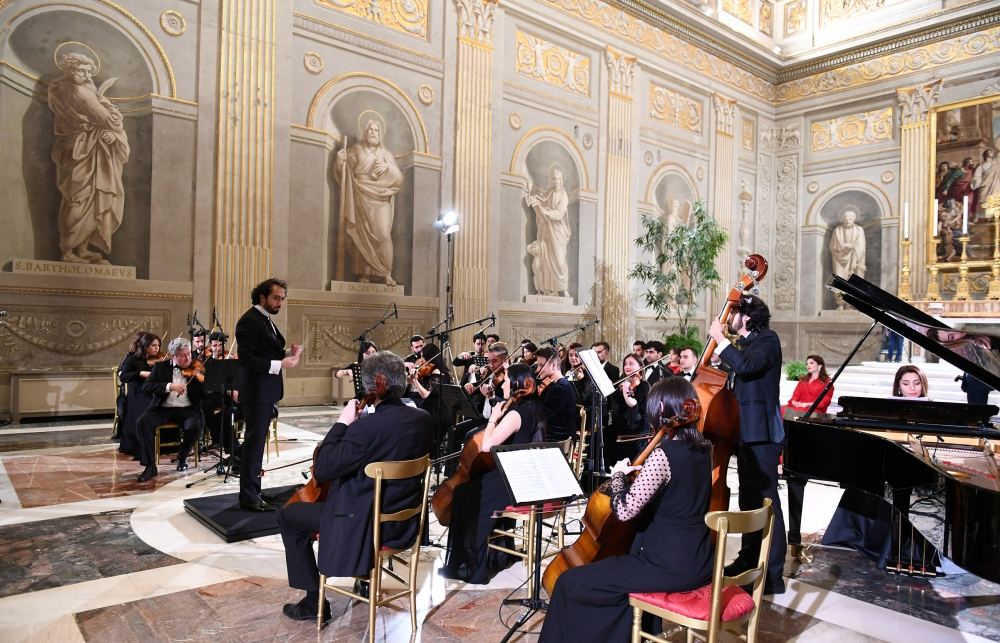 İtaliyada Azərbaycan Mədəniyyət İlinin açılışı münasibətilə konsert proqramı təqdim olunub (FOTO)