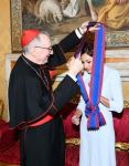 First Vice-President Mehriban Aliyeva awarded highest Papal Order of Knighthood in Vatican (PHOTO)