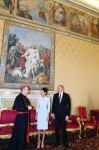 В Ватикане состоялась встреча Президента Ильхама Алиева с государственным секретарем Святого Престола кардиналом Пьетро Паролином (ФОТО)
