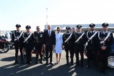 Завершился государственный визит Президента Ильхама Алиева в Италию (ФОТО)