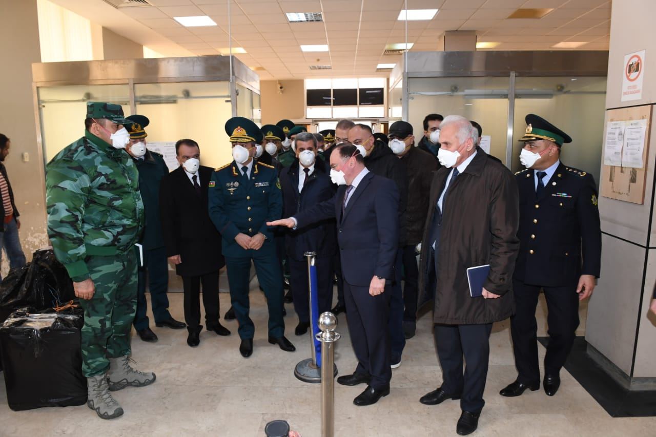 Представители госструктур Азербайджана побывали на пограничных пропускных пунктах на границе с Ираном (ФОТО)