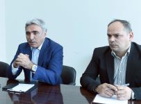 Azərbaycan İdman Jurnalistləri Federasiyası ilə Azərbaycan Milli Karate Federasiyası arasında memorandum imzalanıb (FOTO)