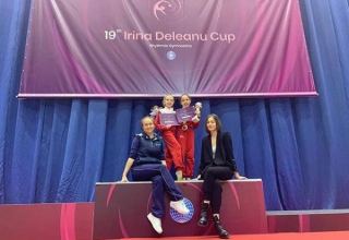 Gimnastımız Rumıniyada 3 qızıl medal qazanıb