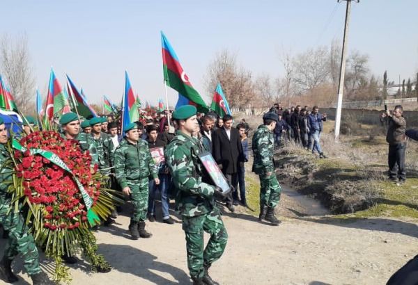 Азербайджан простился с пограничником-шехидом (ФОТО/ВИДЕО)