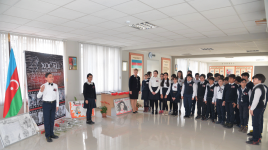Первый урок в школах Баку сегодня был посвящен Ходжалинскому геноциду (ФОТО)