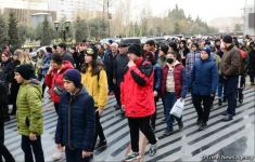 Azerbaijani public commemorates Khojaly genocide victims (PHOTO)