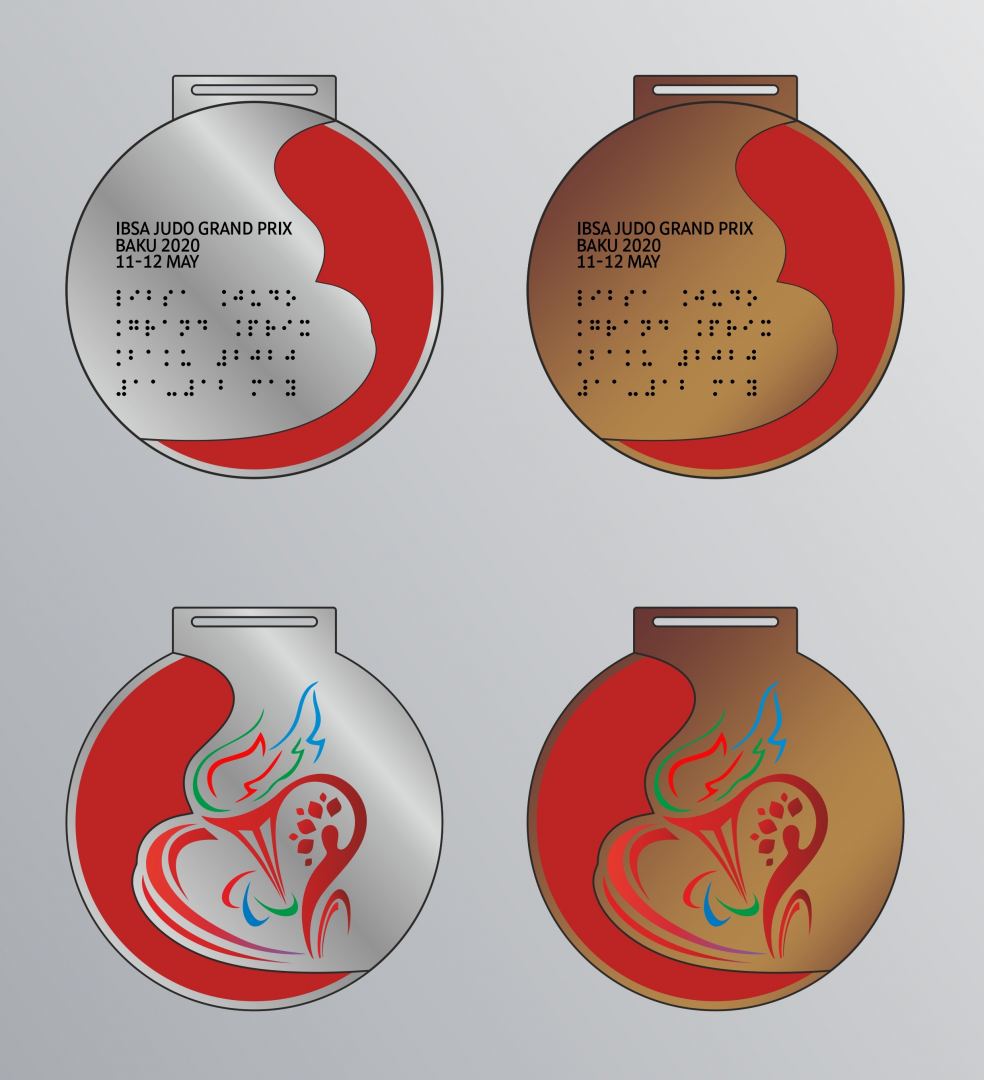 Представлен логотип и образцы медалей Гран-при по парадзюдо в Баку (ФОТО)