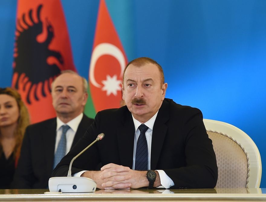 Президент Ильхам Алиев принял участие в VI заседании министров в рамках Консультативного совета "Южного газового коридора" (ФОТО) (версия 3)