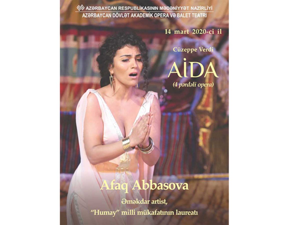 Opera və Balet Teatrında “Aida” operası təqdim ediləcək