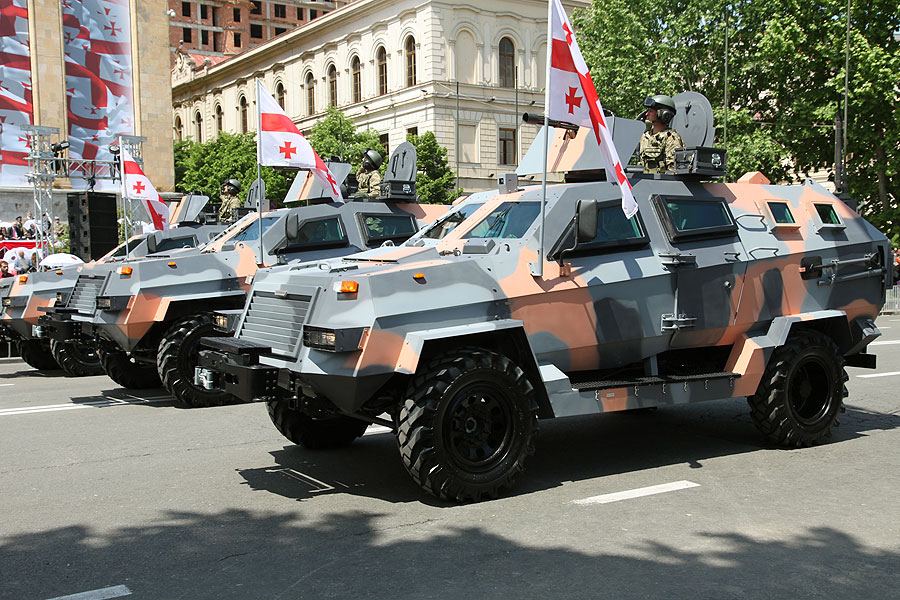 Georgia to export new armored vehicle