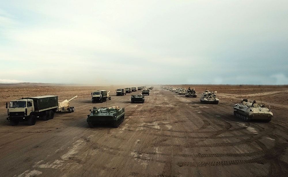 Azerbaijani army starts large-scale exercises (PHOTO/VIDEO)