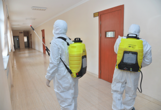 Ministry of Education: About half Azerbaijani schools disinfected