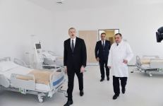 Prezident İlham Əliyev Goranboy Rayon Mərkəzi Xəstəxanasının açılışında iştirak edib (FOTO) (YENİLƏNİB)