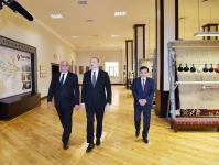 President Ilham Aliyev visited Gazakh branch of “Azerkhalcha” OJSC (PHOTO) - Gallery Thumbnail
