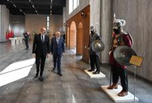 Prezident İlham Əliyev Tovuzda Dövlət Rəmzləri Muzeyinin açılışında iştirak edib (FOTO) (YENİLƏNİB) - Gallery Thumbnail