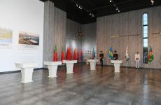 Azerbaijani president inaugurates State Symbols Museum in Tovuz district (PHOTO)