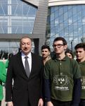 Azerbaijani president opens “ASAN Hayat” complex in Tovuz district (PHOTO)