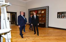 Президент Ильхам Алиев ознакомился с деятельностью Товузского филиала ОАО «Азерхалча» (ФОТО)