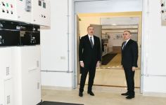 Prezident İlham Əliyev “Ağstafa” elektrik yarımstansiyasının yenidənqurmadan sonra açılışında iştirak edib (FOTO) (YENİLƏNİB)