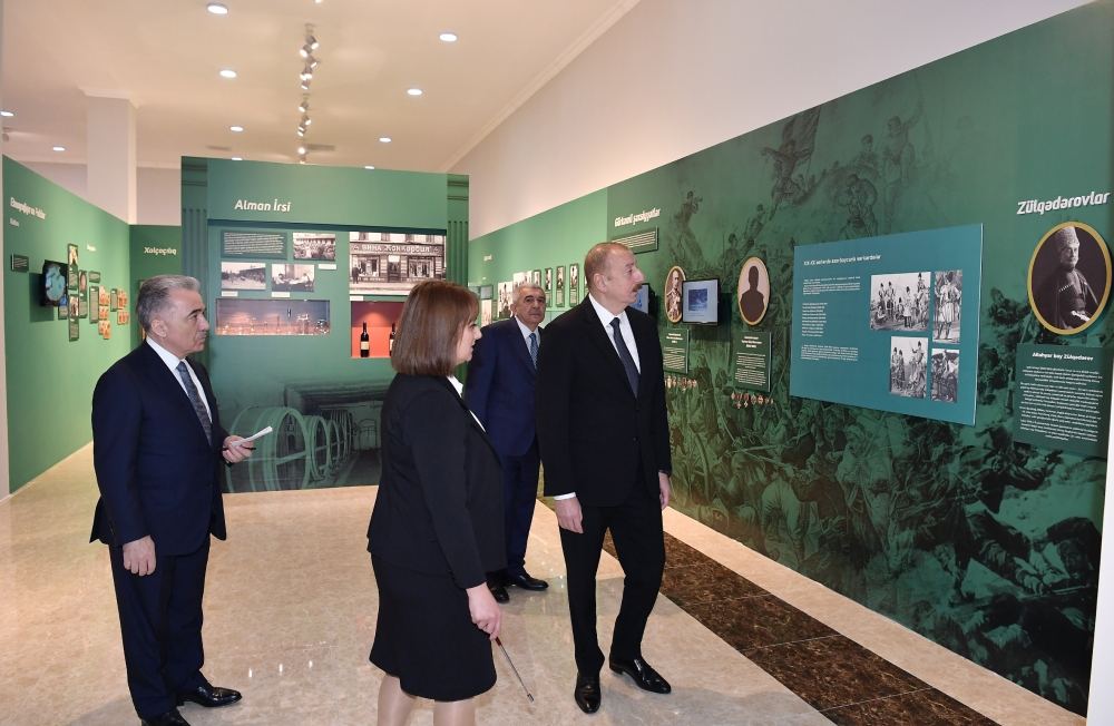 Azerbaijani president opens Museum of History and Local Lore in Tovuz district (PHOTO)
