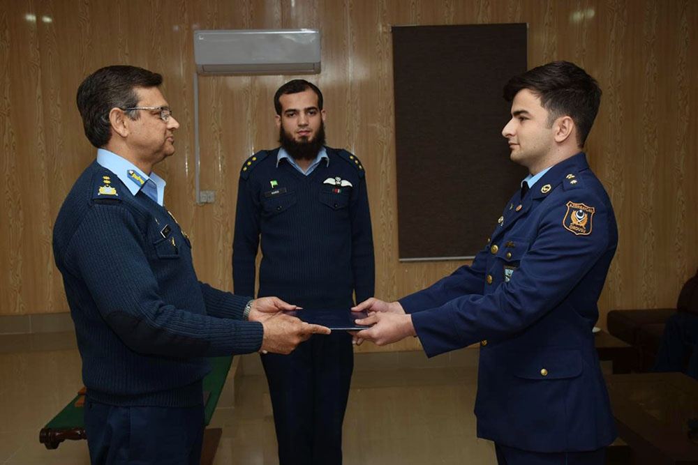 Pakistanda təhsil alan Azərbaycan pilotlarının buraxılış mərasimi olub (FOTO)