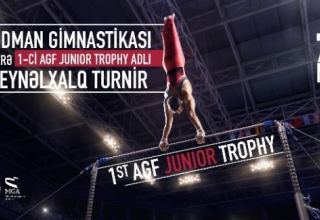 Türkiyəli gimnast paralel qollarda hərəkətlərdə "AGF Junior Trophy" beynəlxalq turnirinin qızıl medalını qazanıb