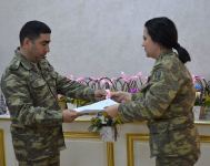 Azərbaycan Ordusunda Beynəlxalq Qadınlar Günü qeyd edilib (FOTO/VİDEO)