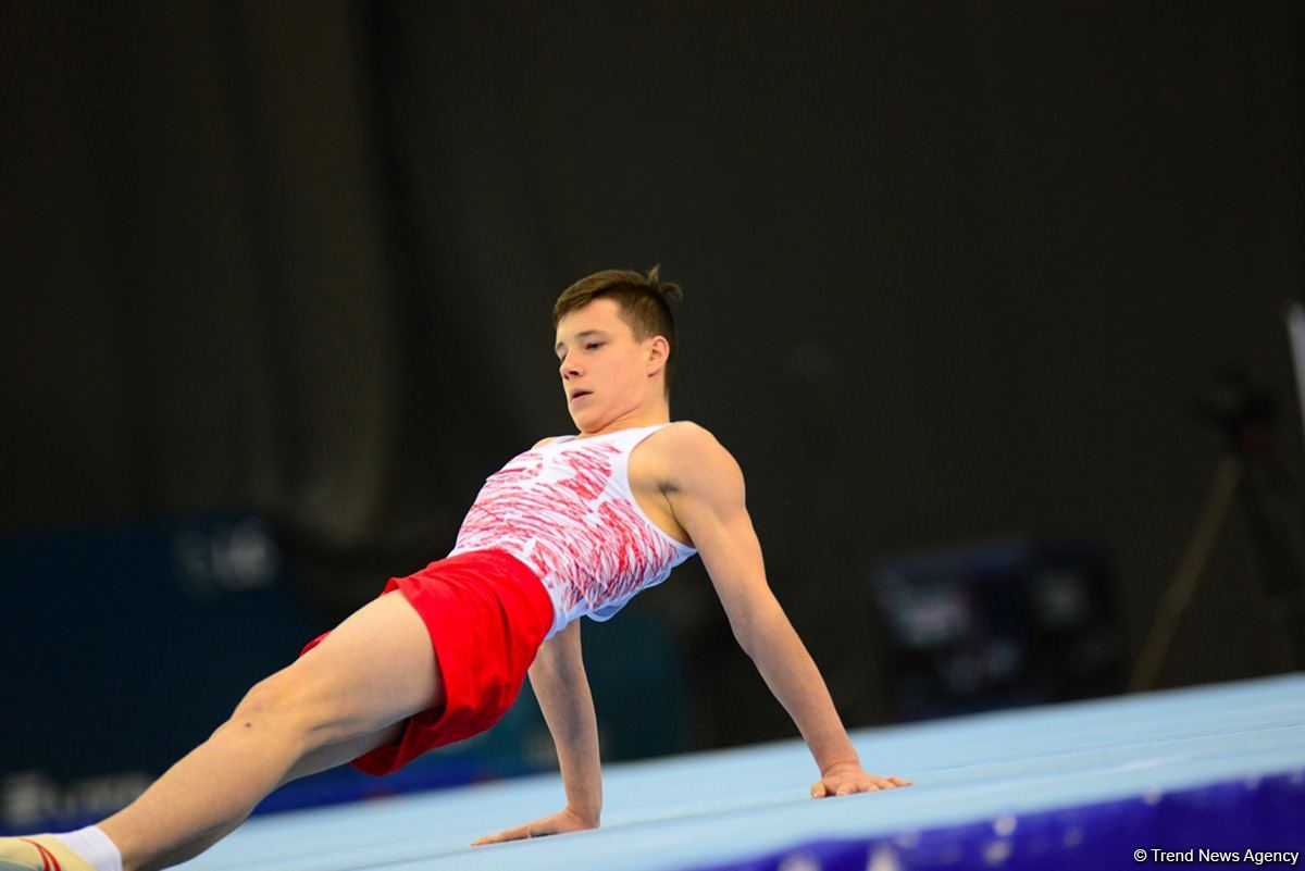 В Баку стартовал Международный турнир по мужской спортивной гимнастике AGF Junior Trophy (ФОТО)